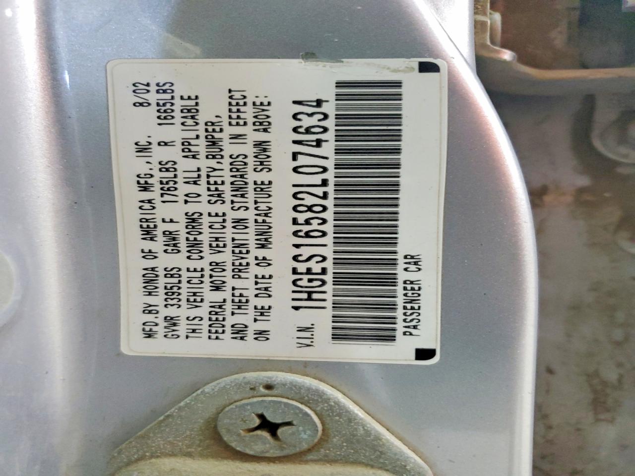 2002 HONDA CIVIC