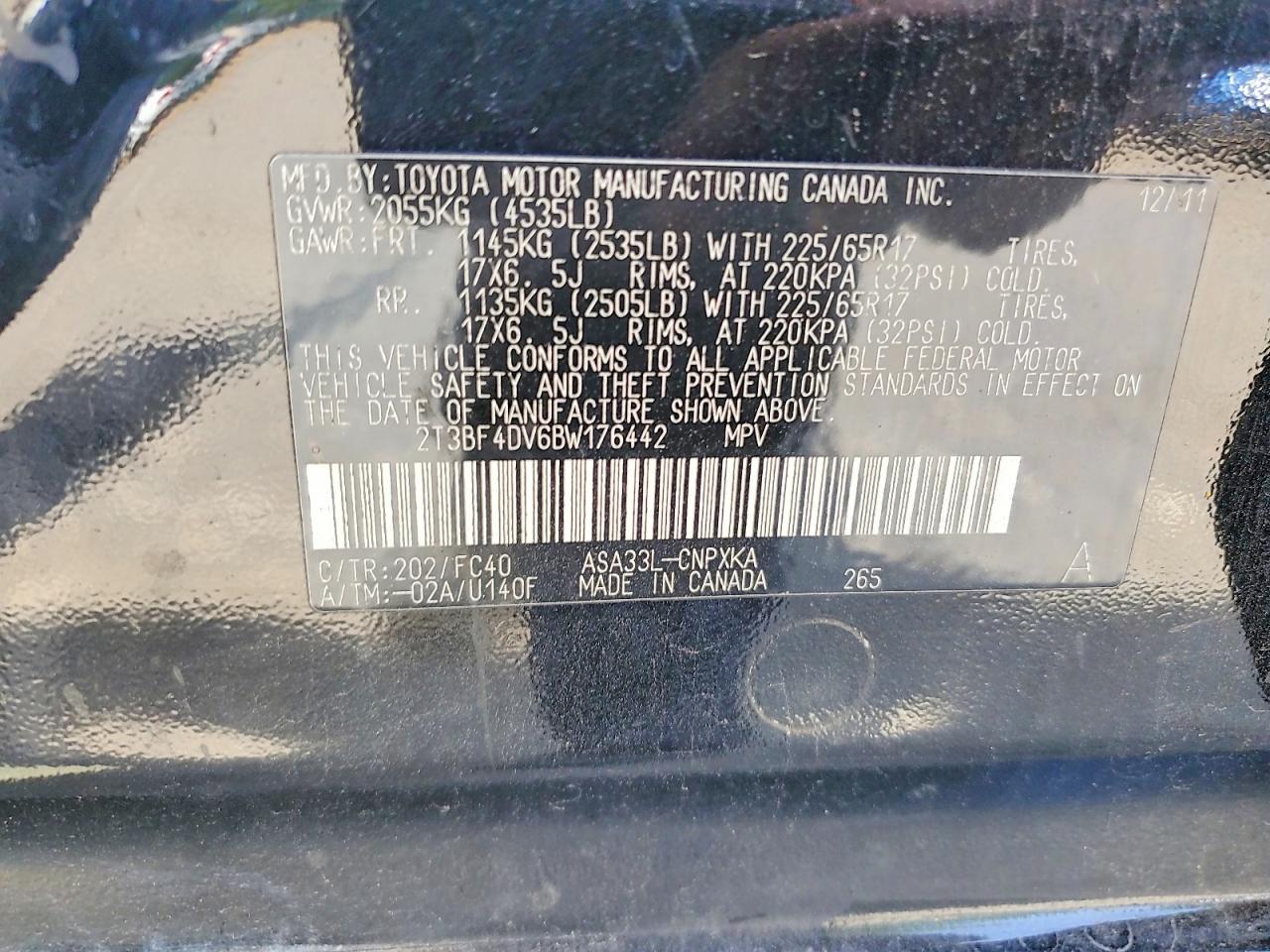 2011 TOYOTA RAV4