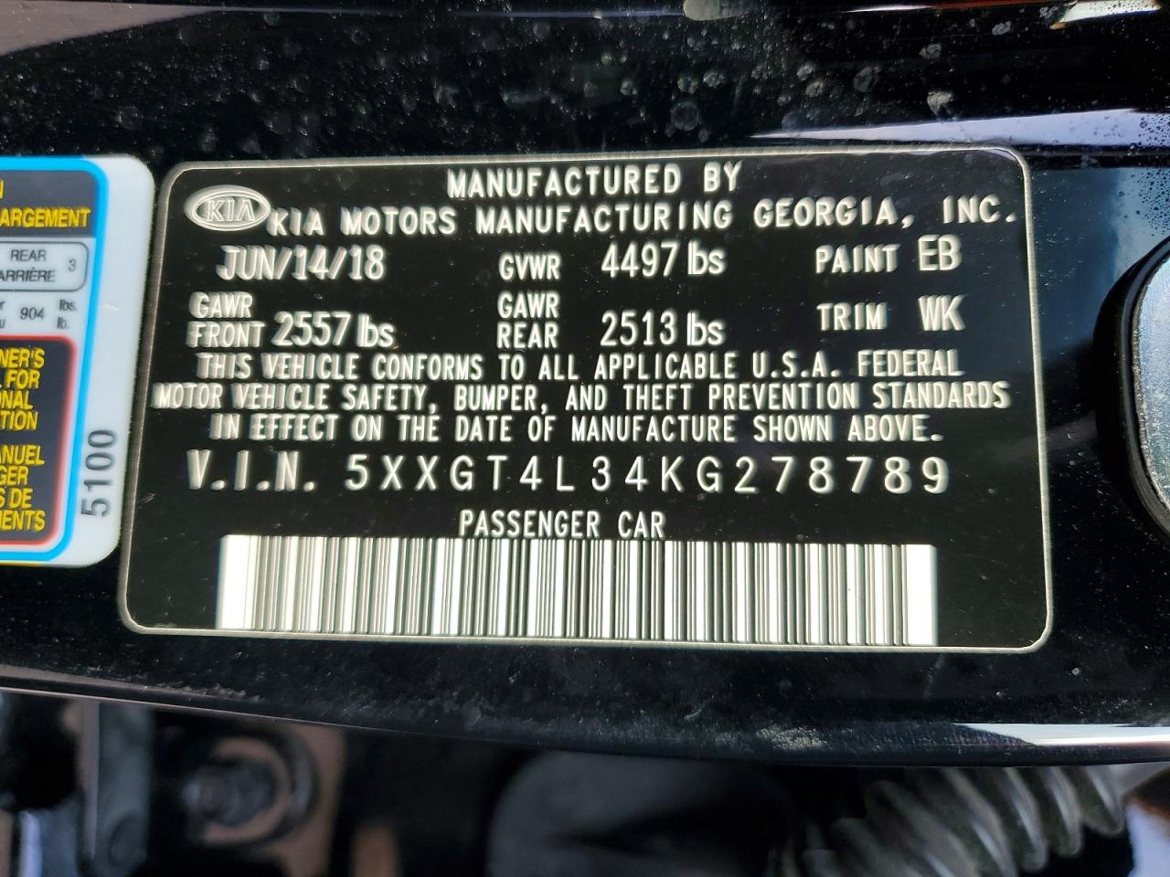 2019 KIA OPTIMA