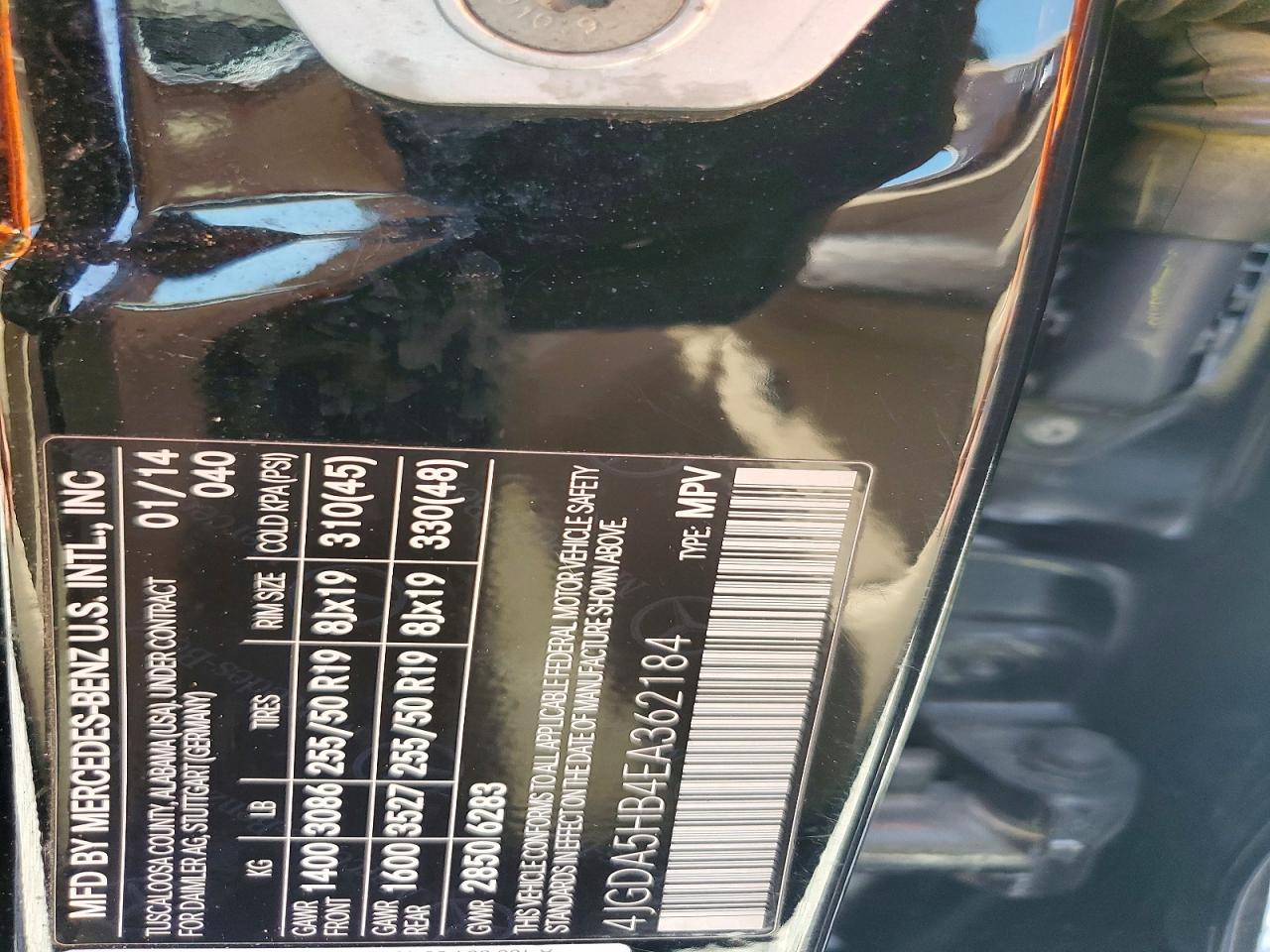 2014 MERCEDES-BENZ M-CLASS