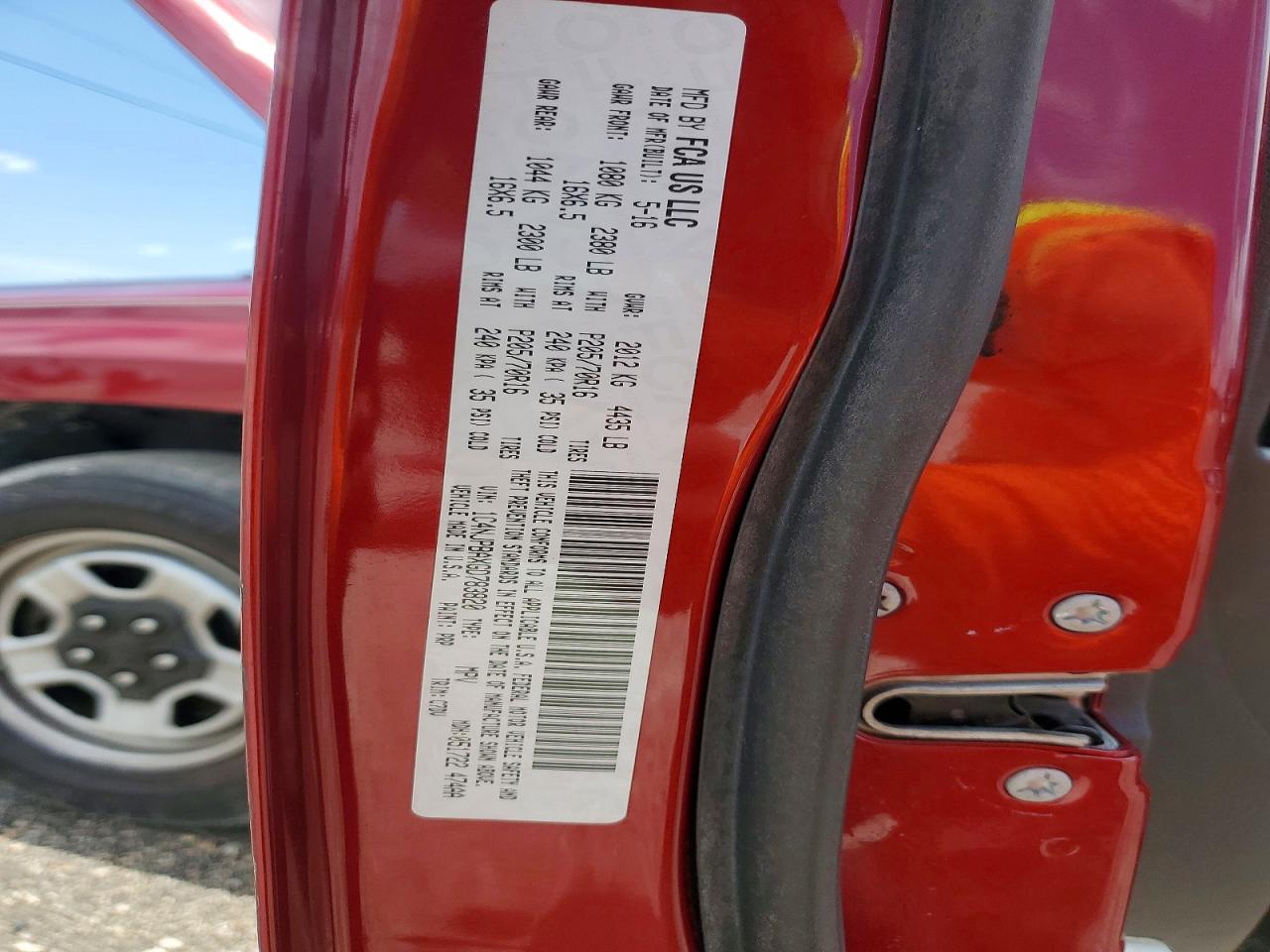 2016 JEEP PATRIOT SP