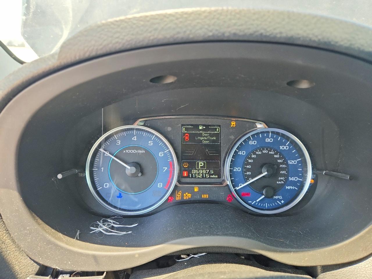 2016 SUBARU IMPREZA