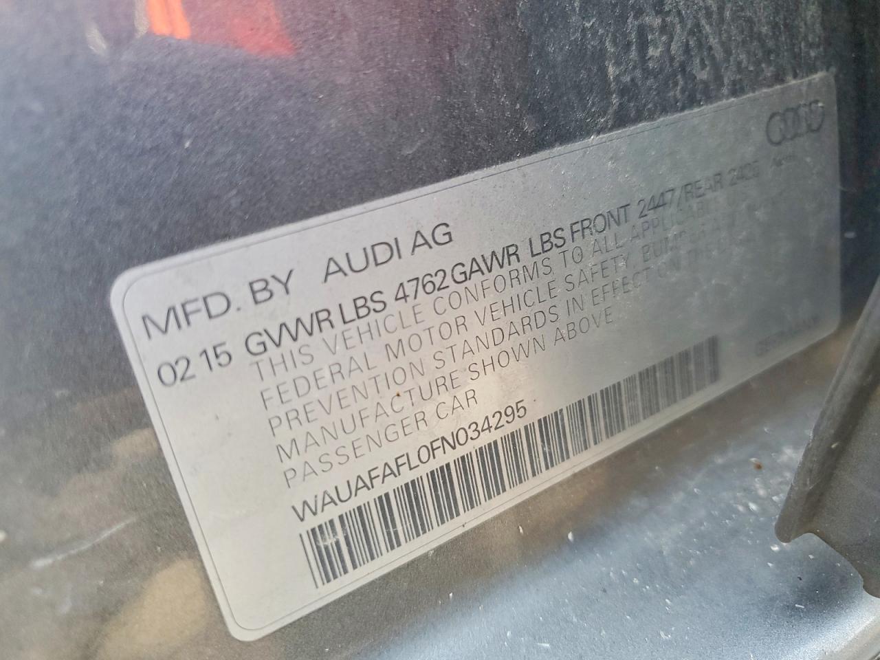 2015 AUDI A4