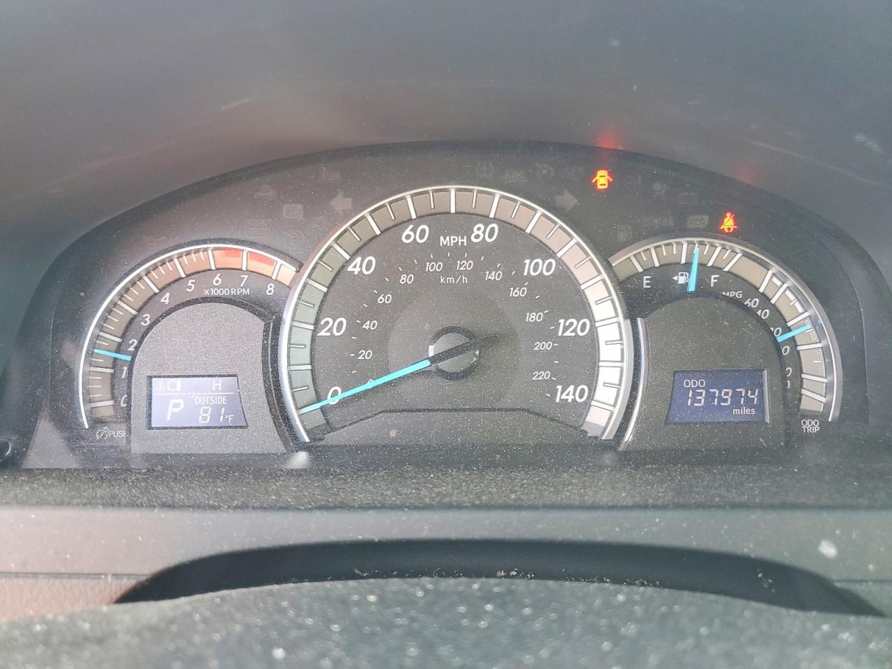 2013 TOYOTA CAMRY