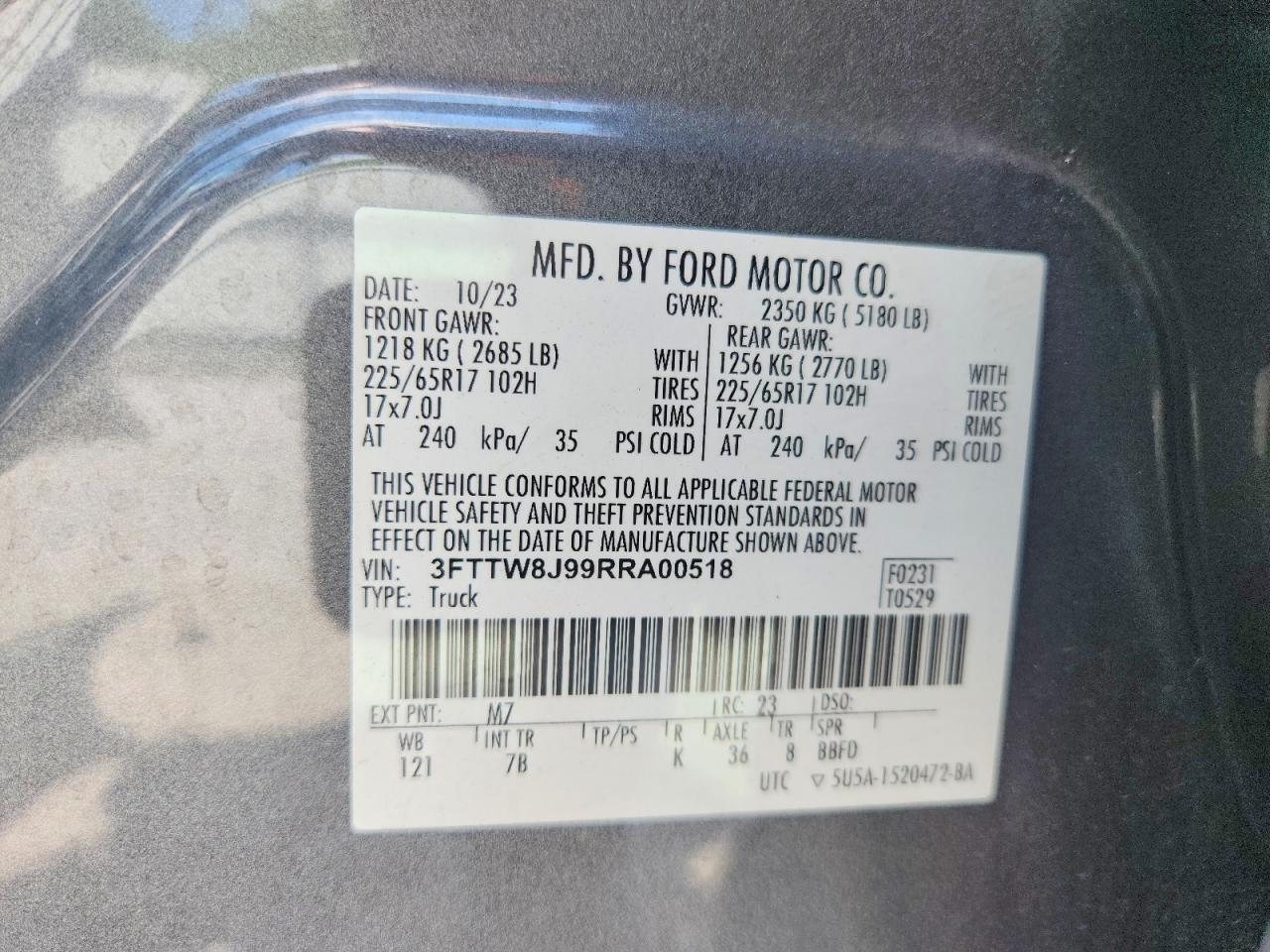 2024 FORD MAVERICK