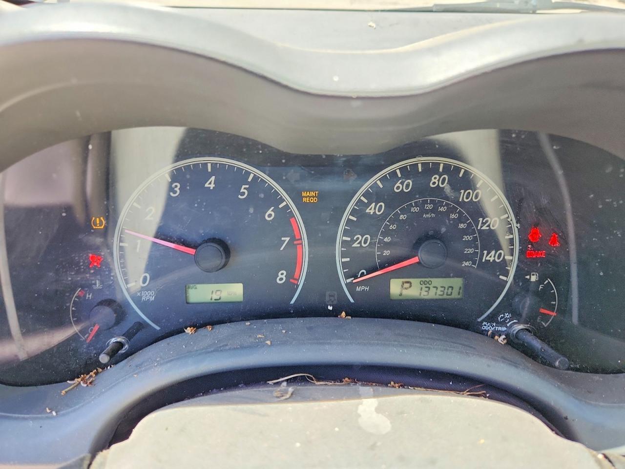2009 TOYOTA COROLLA