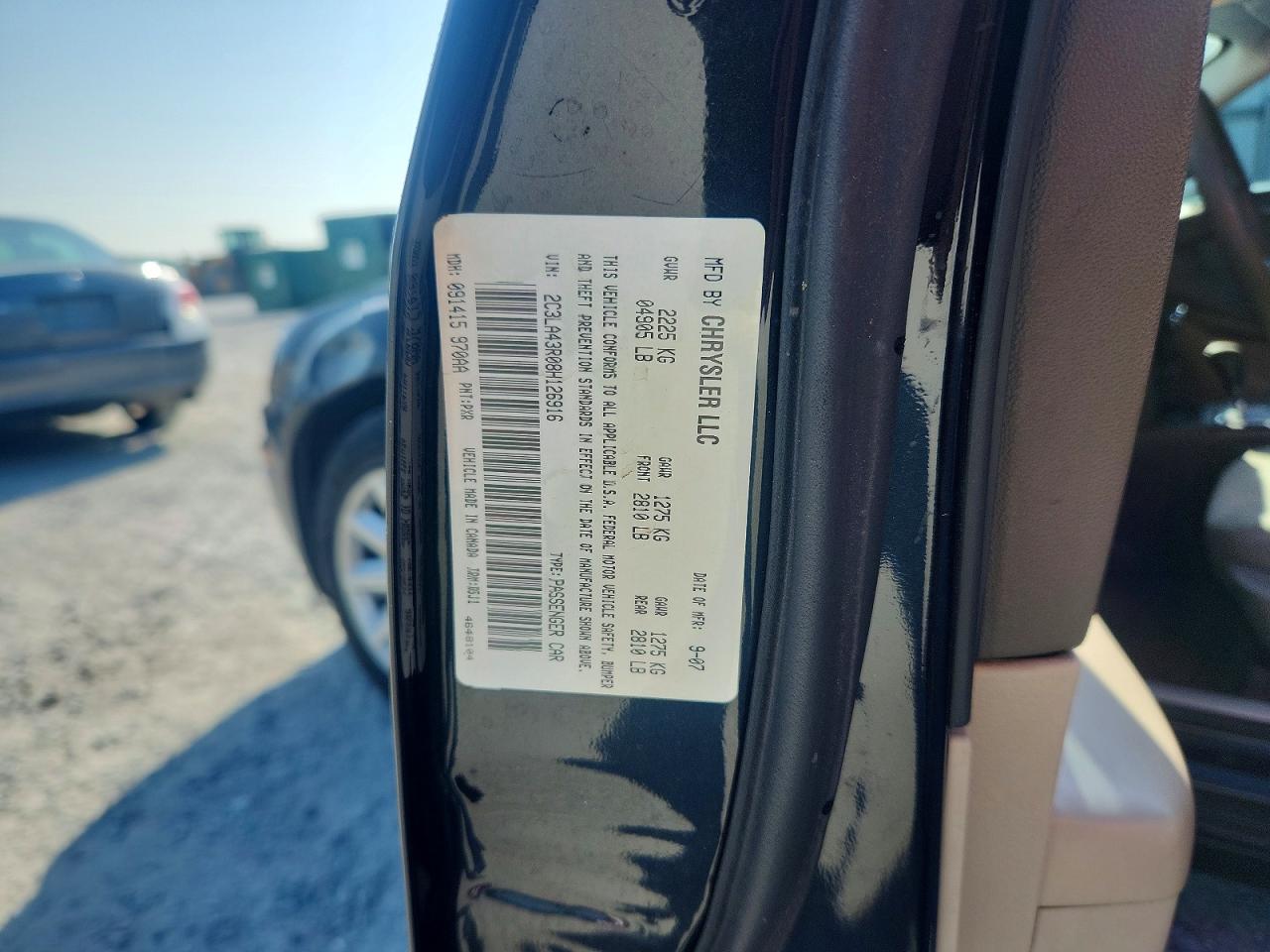 2008 CHRYSLER 300