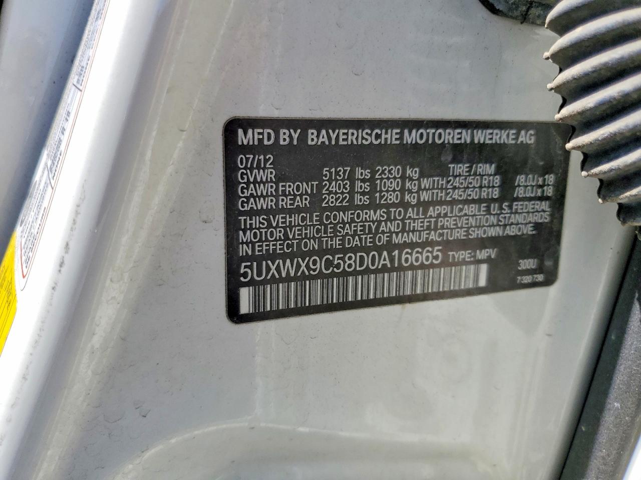 2013 BMW X3