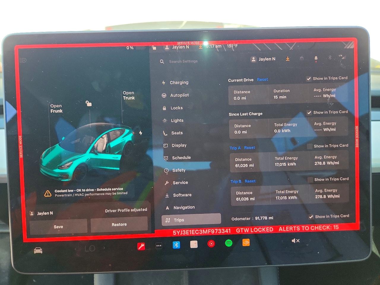 2021 TESLA MODEL 3