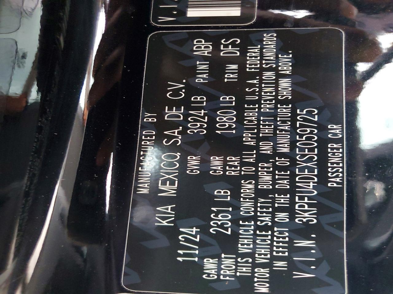 2025 KIA ALL OTHER