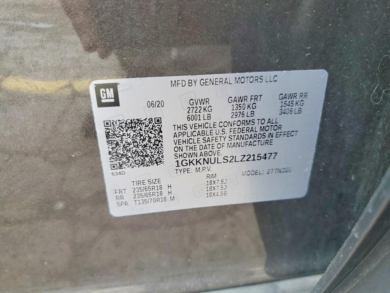 2020 GMC ACADIA