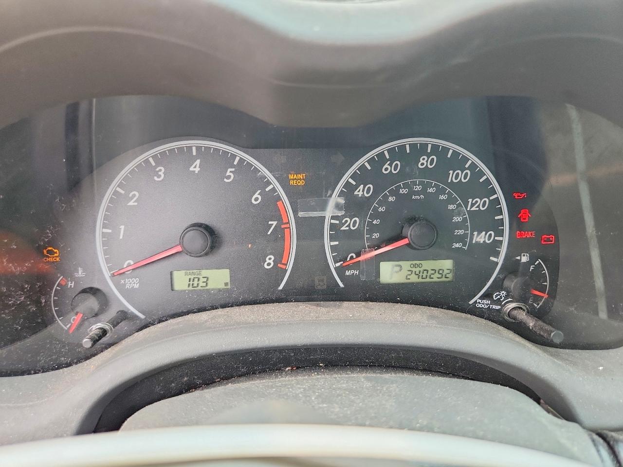 2010 TOYOTA COROLLA