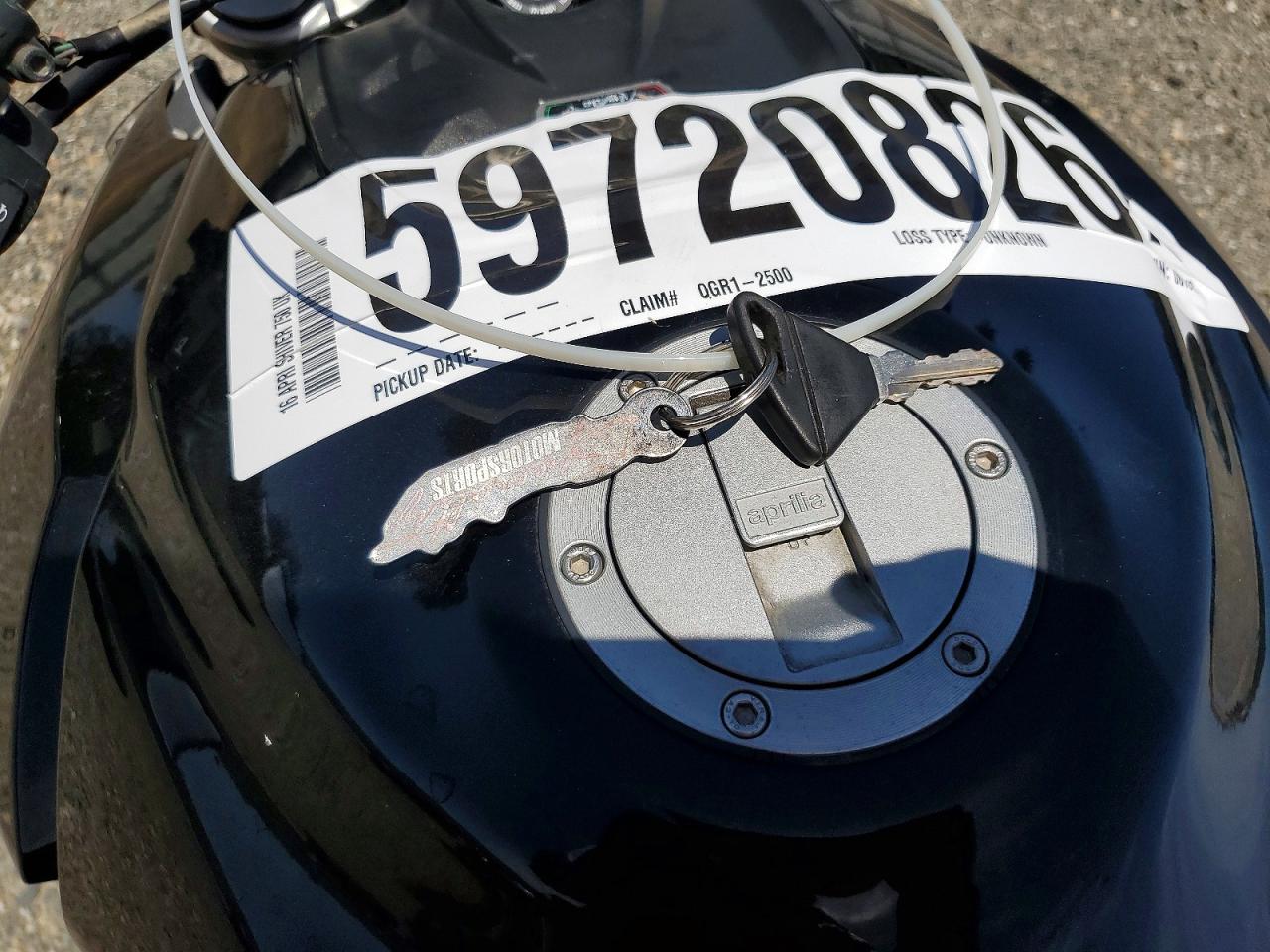 2016 APRILIA MOTORCYCLE