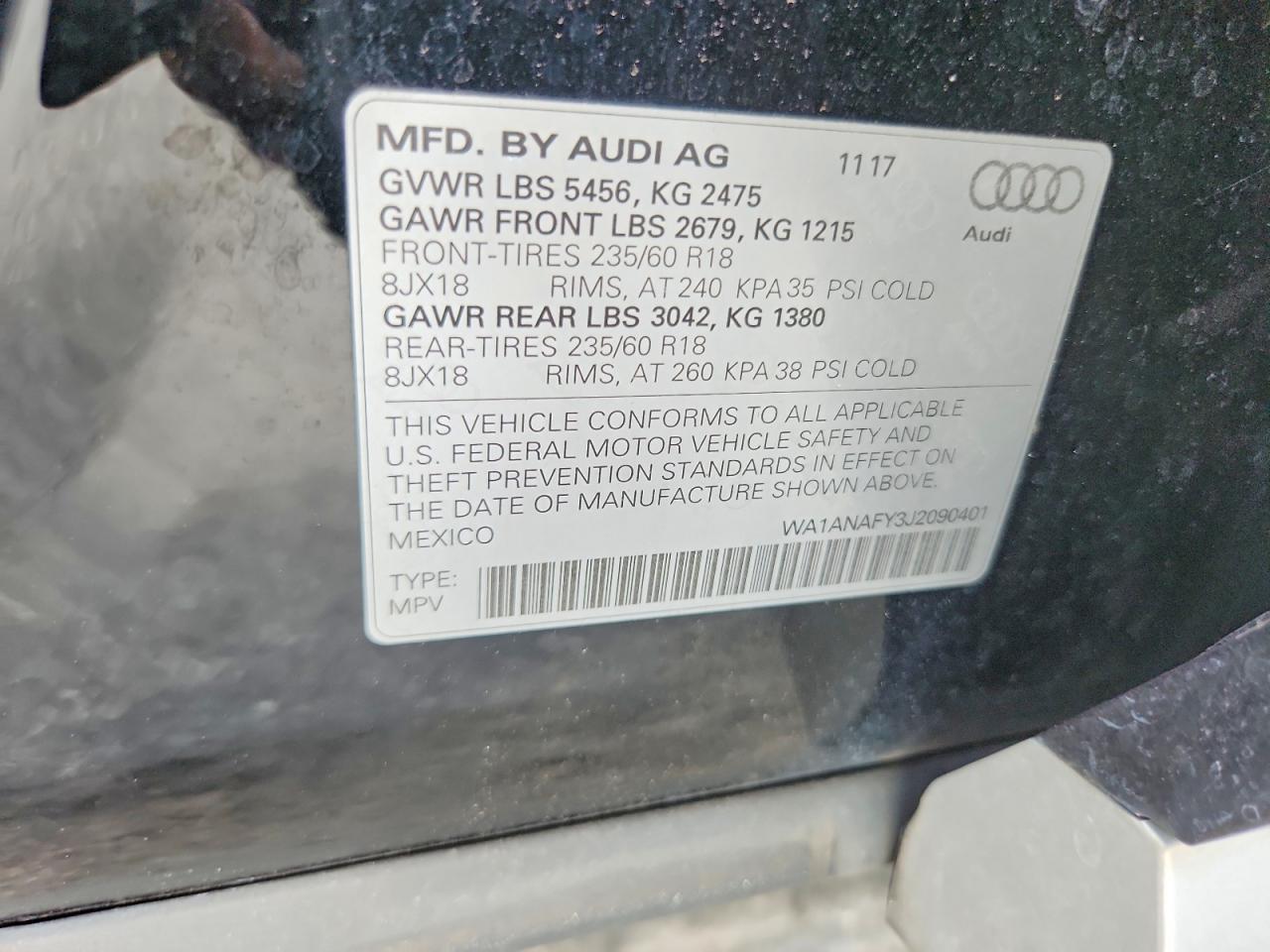 2018 AUDI Q5