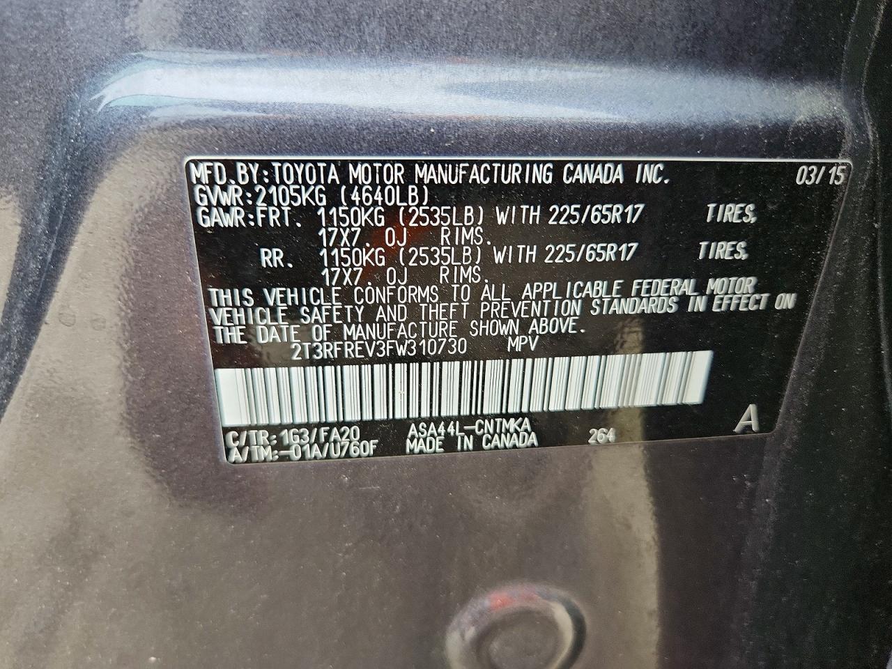 2015 TOYOTA RAV4