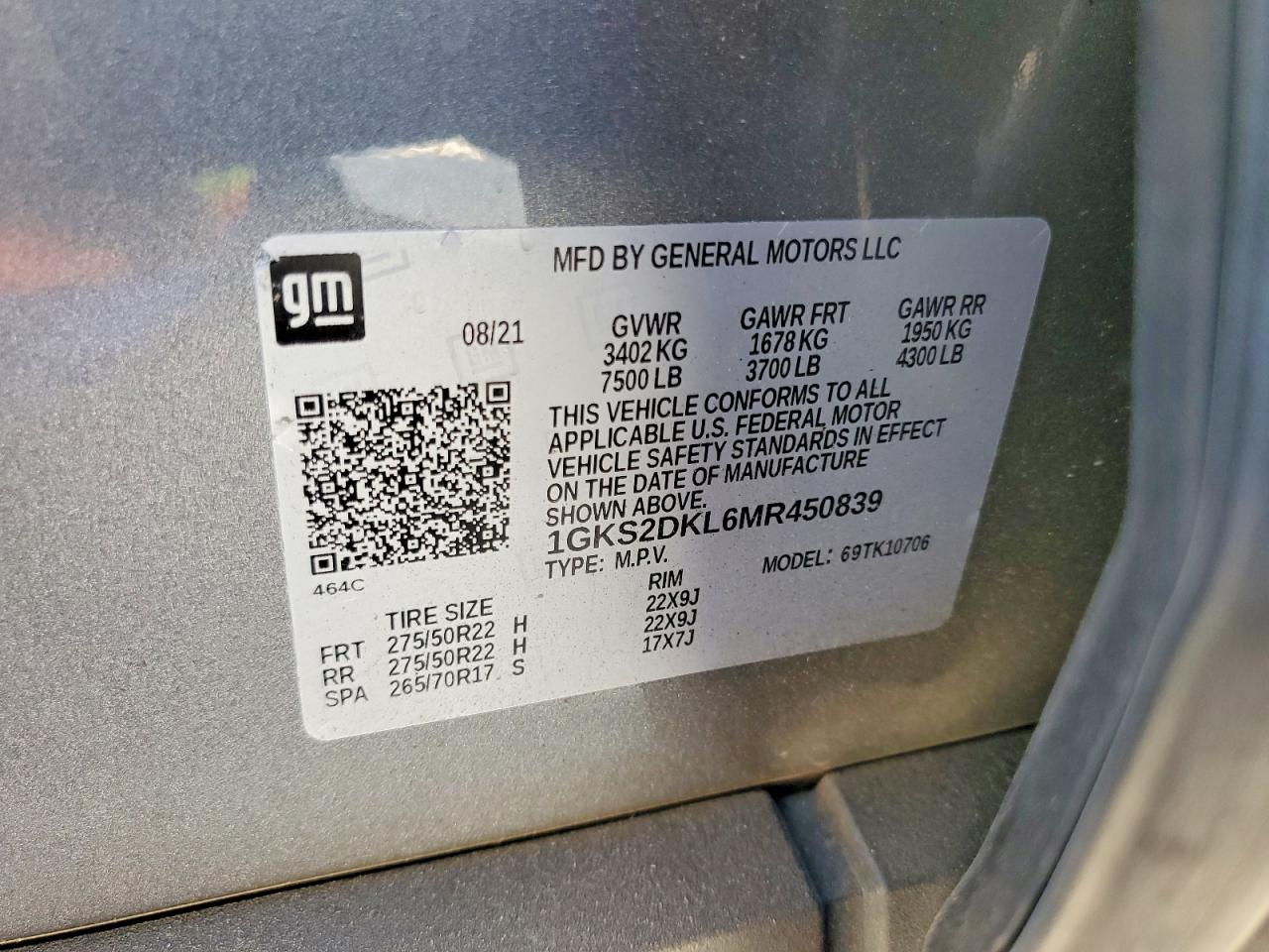2021 GMC YUKON