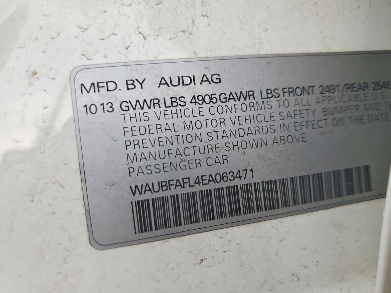 2014 AUDI A4