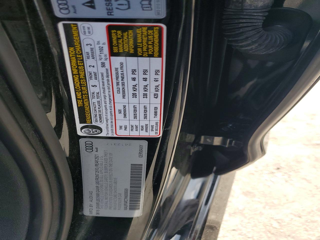 2017 AUDI S6/RS6