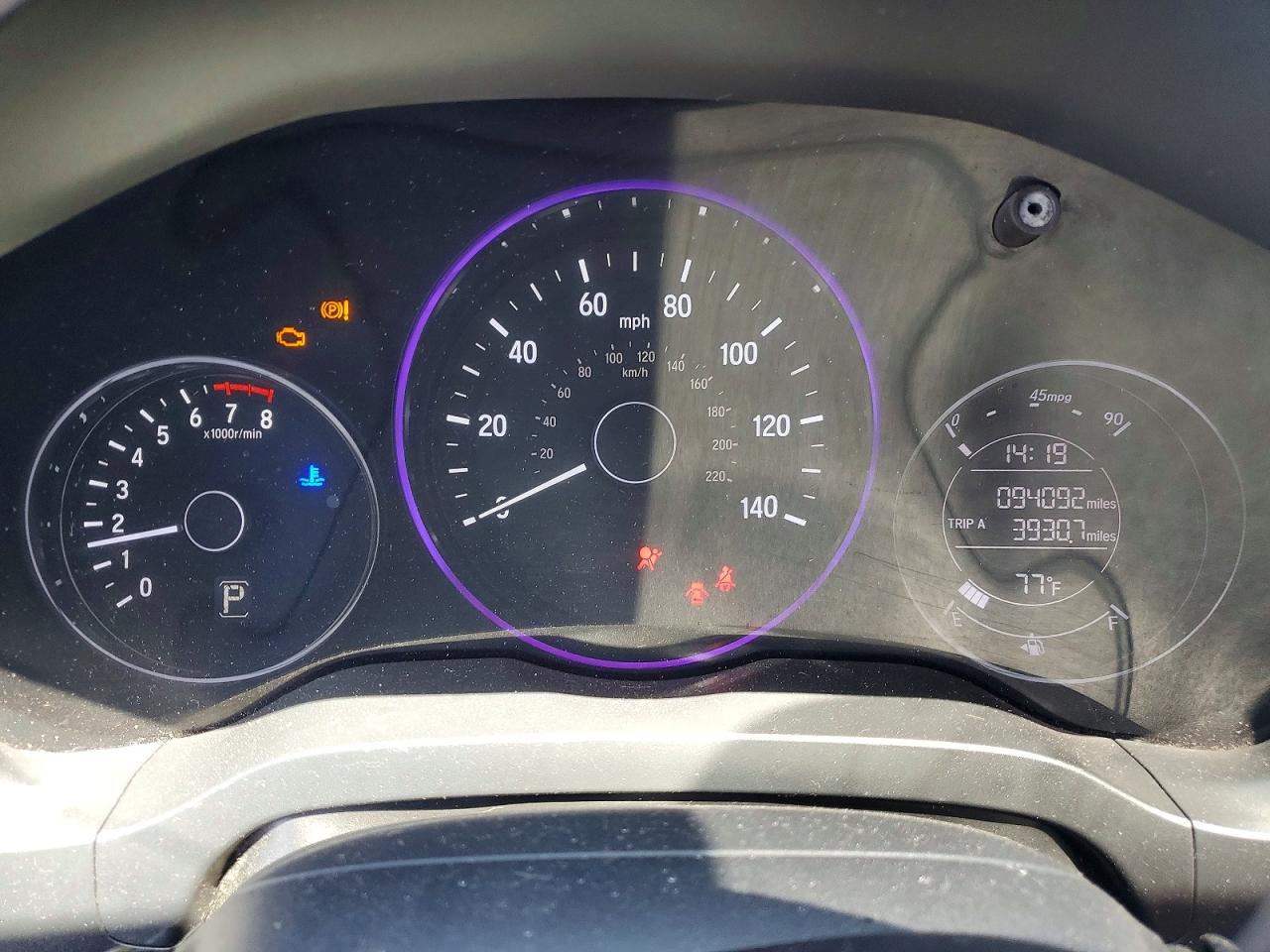 2019 HONDA HR-V