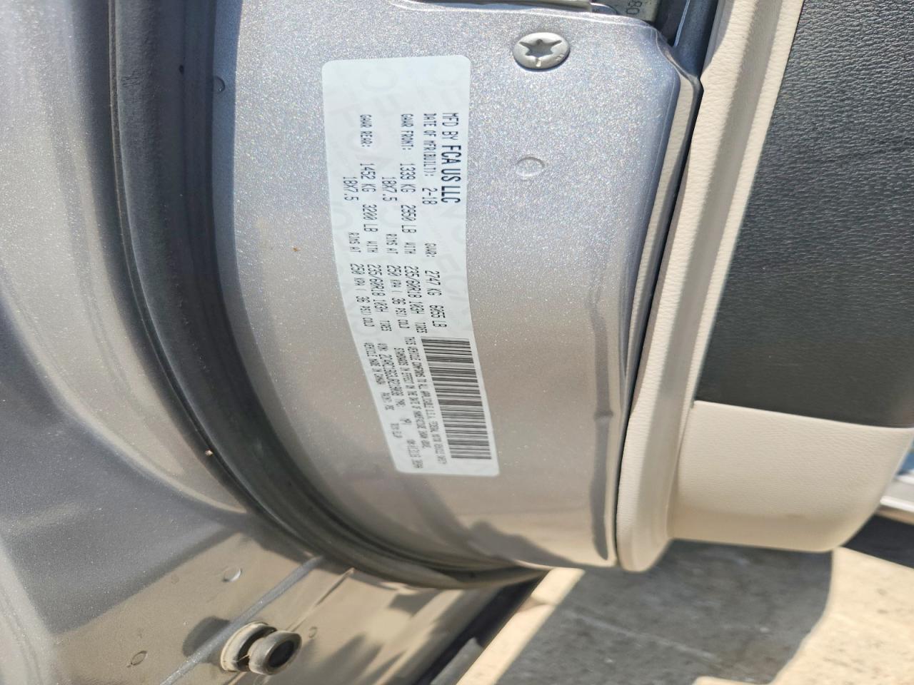 2018 CHRYSLER PACIFICA