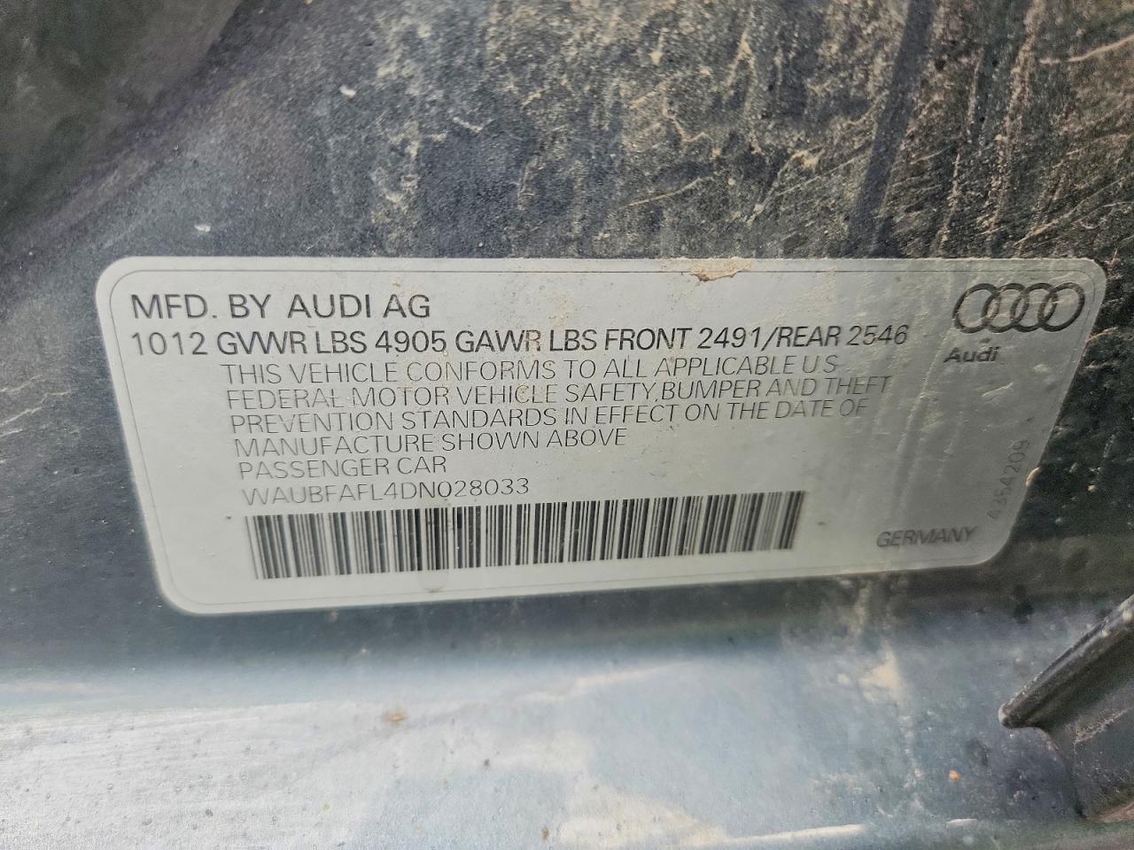 2013 AUDI A4
