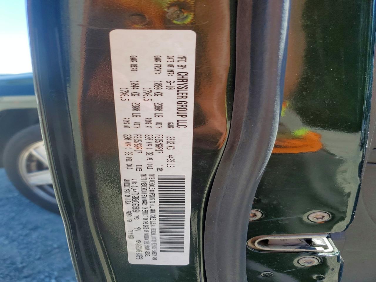 2010 JEEP PATRIOT