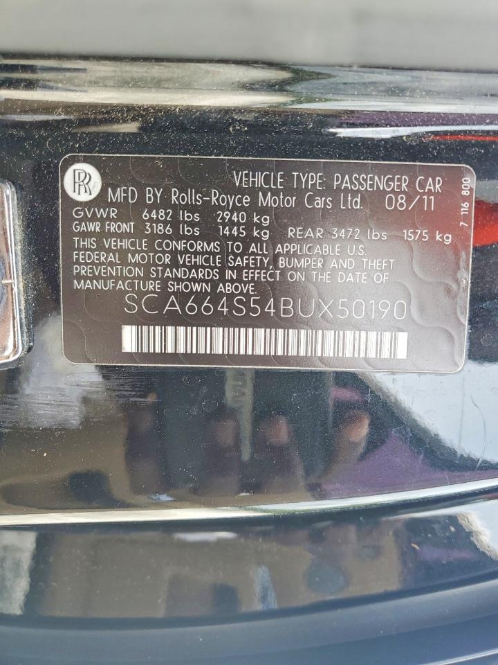 2011 ROLLS-ROYCE GHOST