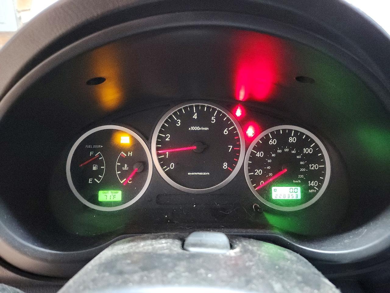 2007 SUBARU WRX
