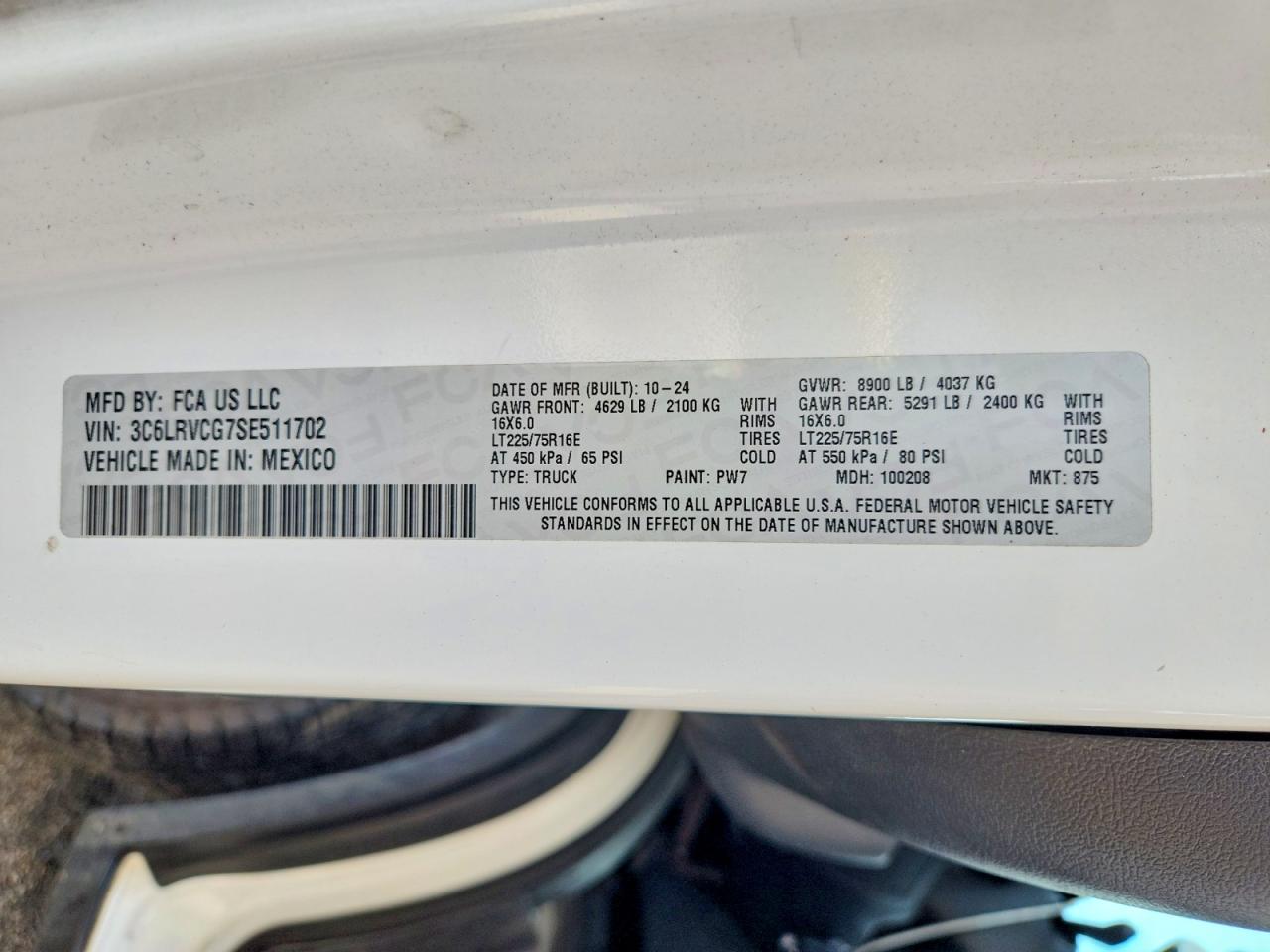 2025 RAM PROMASTER