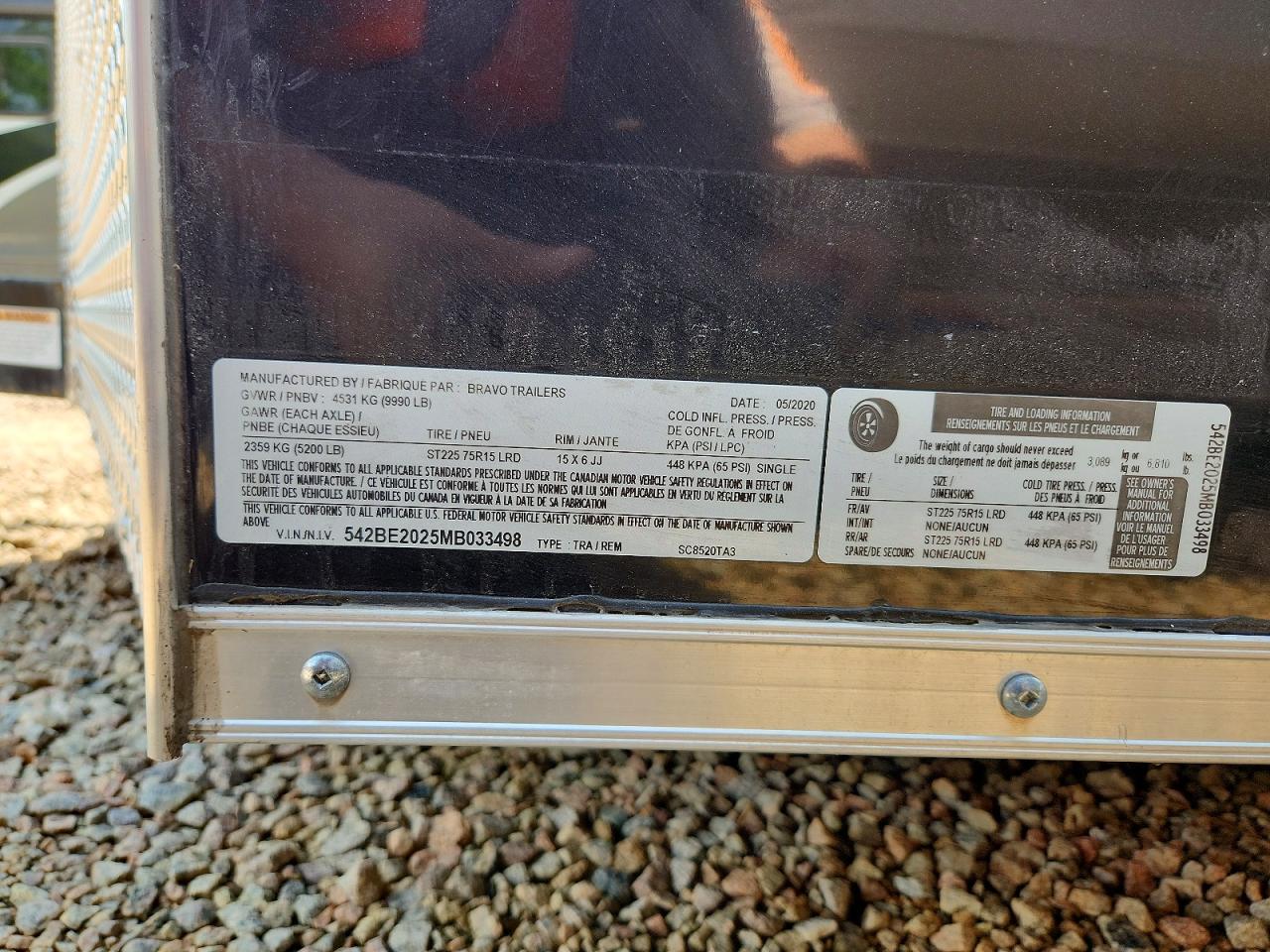 2021 BRAVO ENCLOSED C