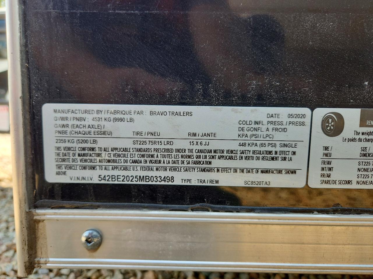 2021 BRAVO ENCLOSED C