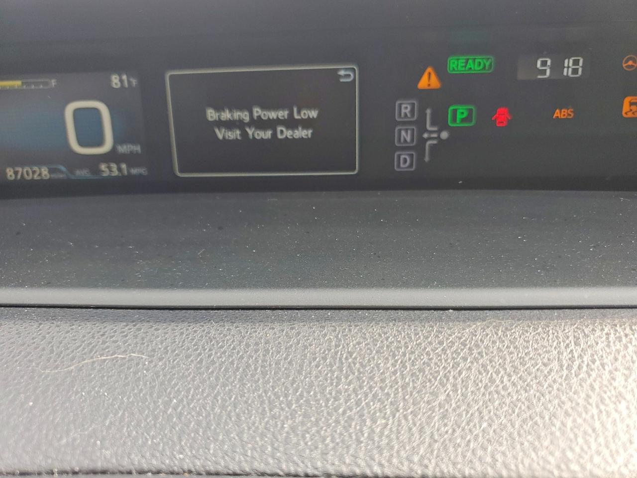 2016 TOYOTA PRIUS