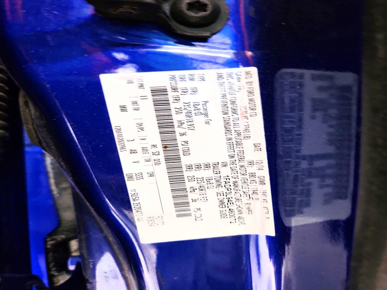 2014 FORD FOCUS