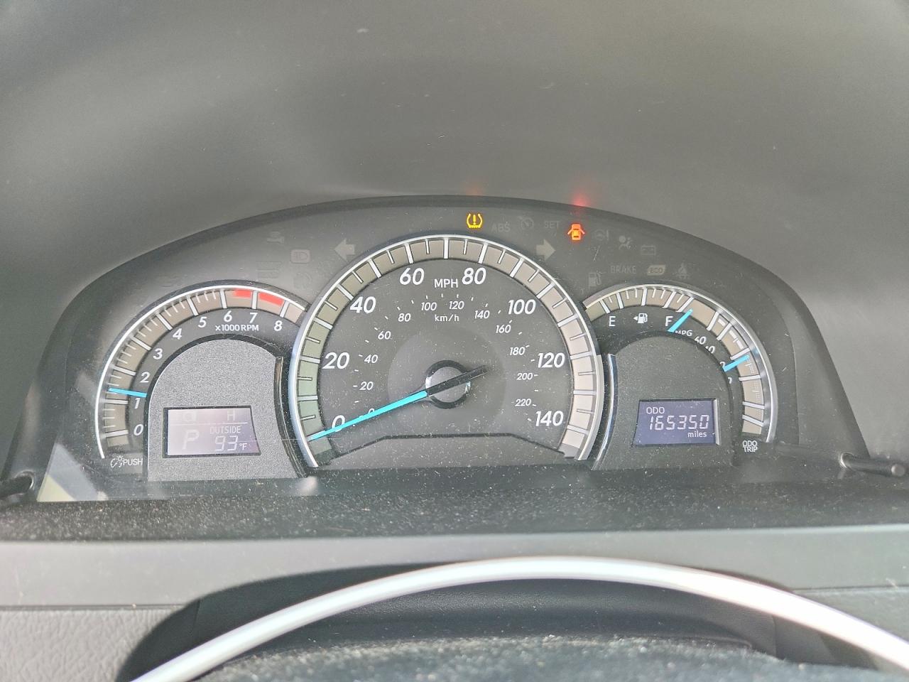 2012 TOYOTA CAMRY