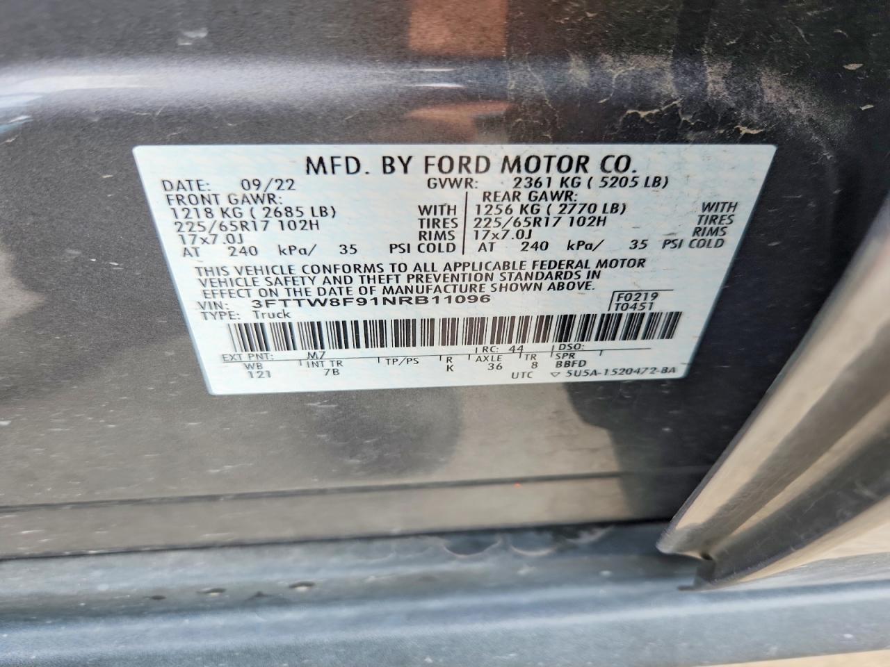 2022 FORD MAVERICK