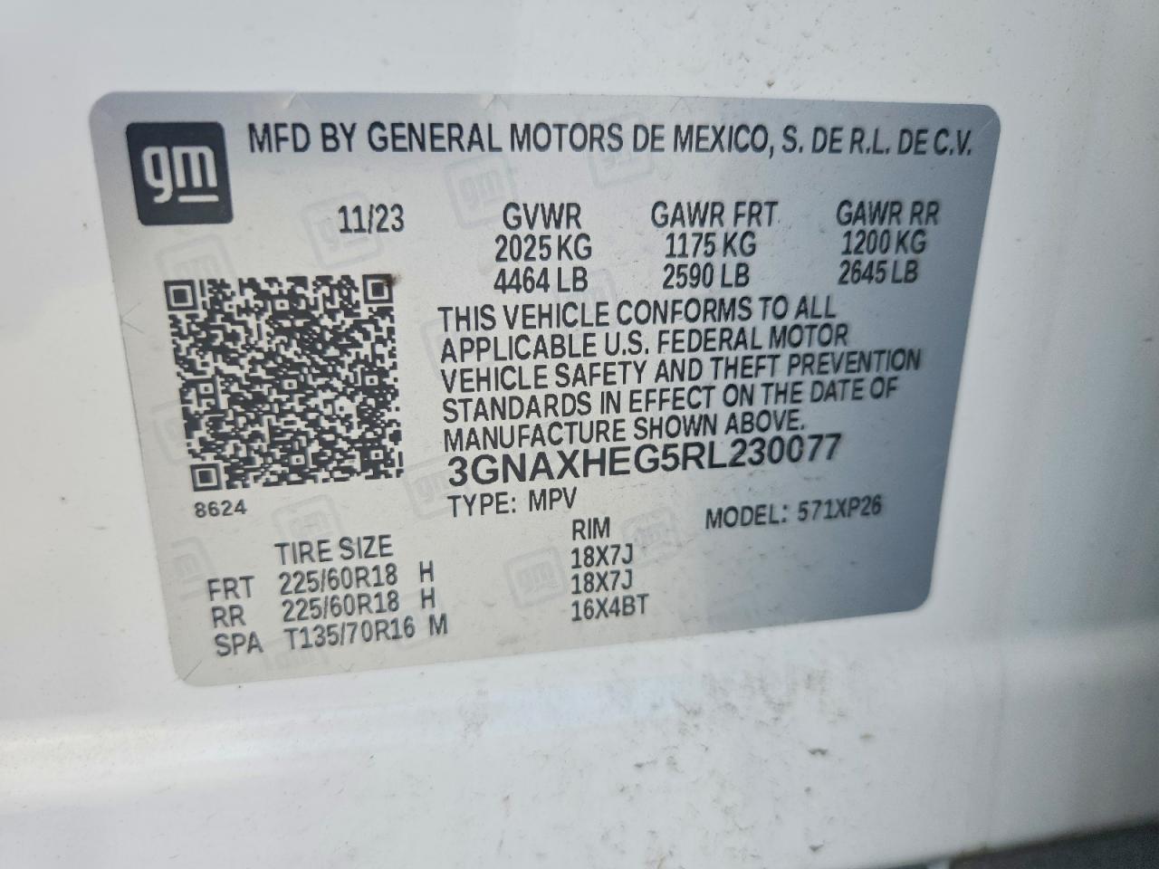 2024 CHEVROLET EQUINOX