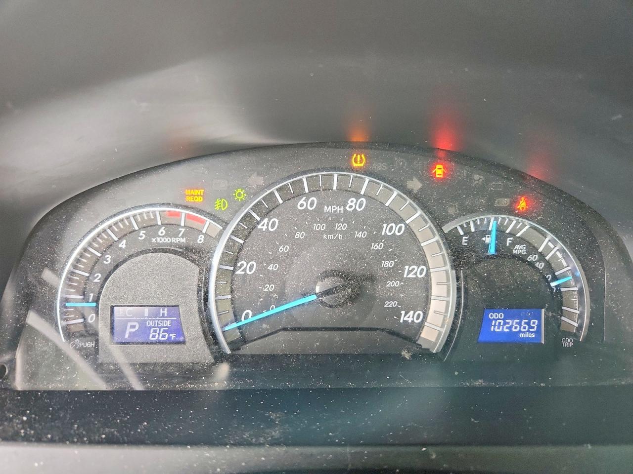 2014 TOYOTA CAMRY