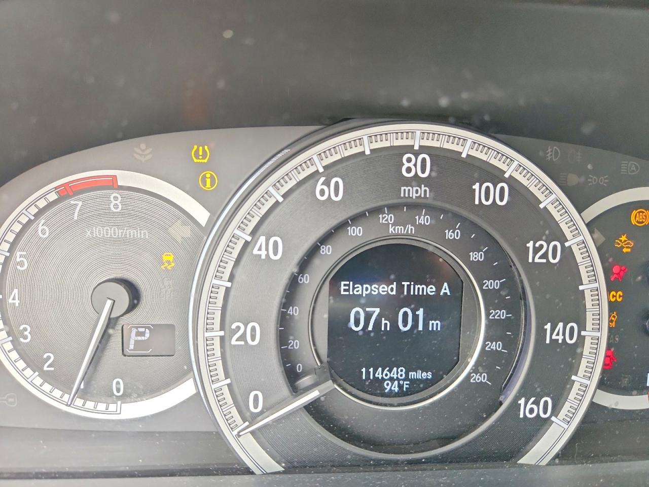 2016 HONDA ACCORD