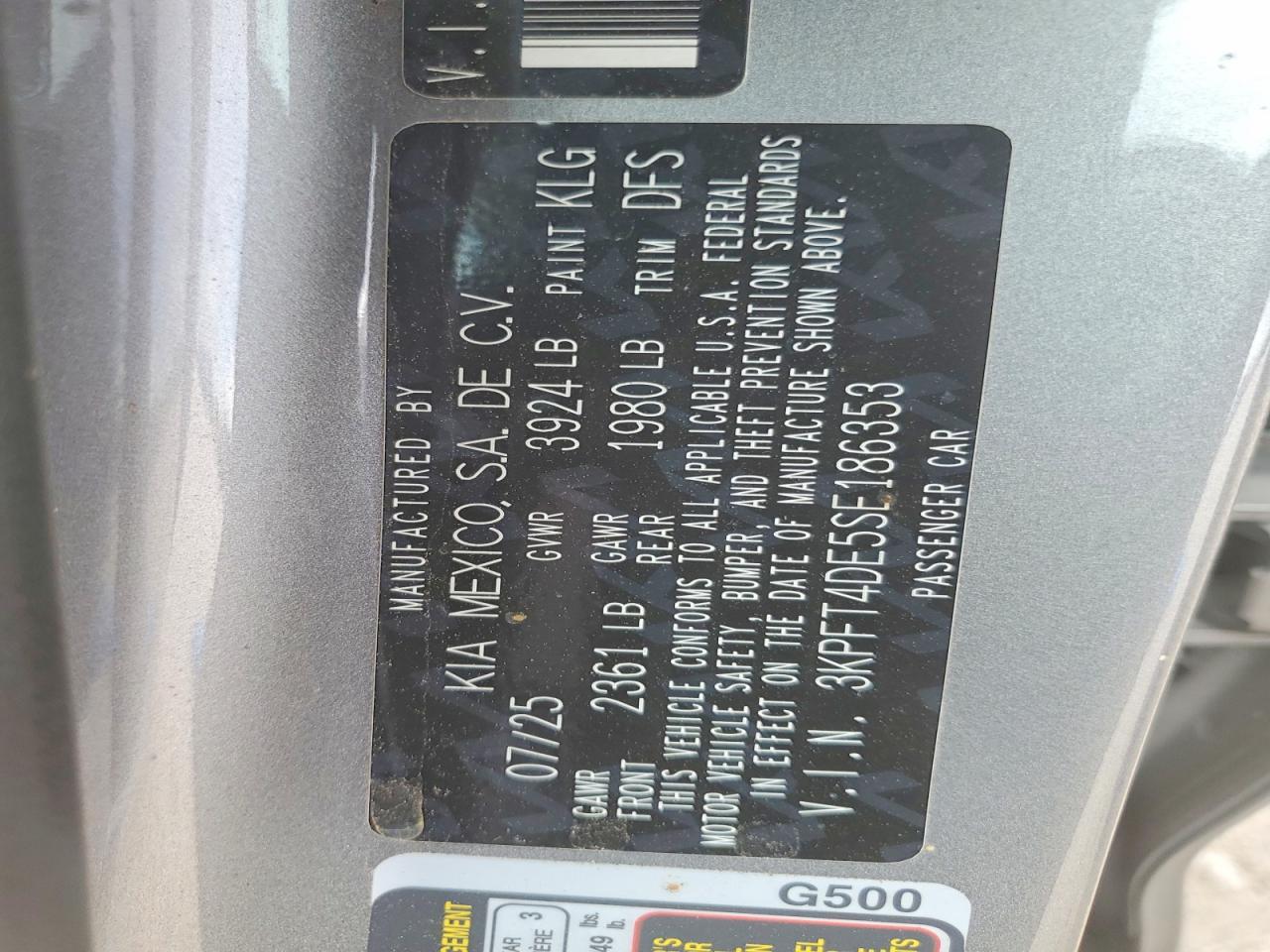 2025 KIA ALL OTHER