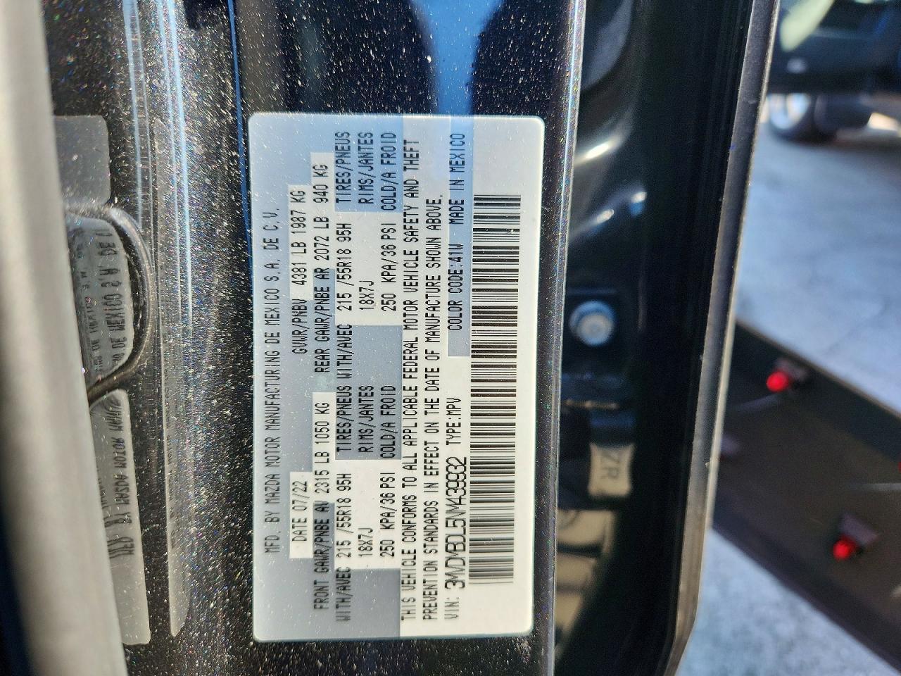 2022 MAZDA CX30