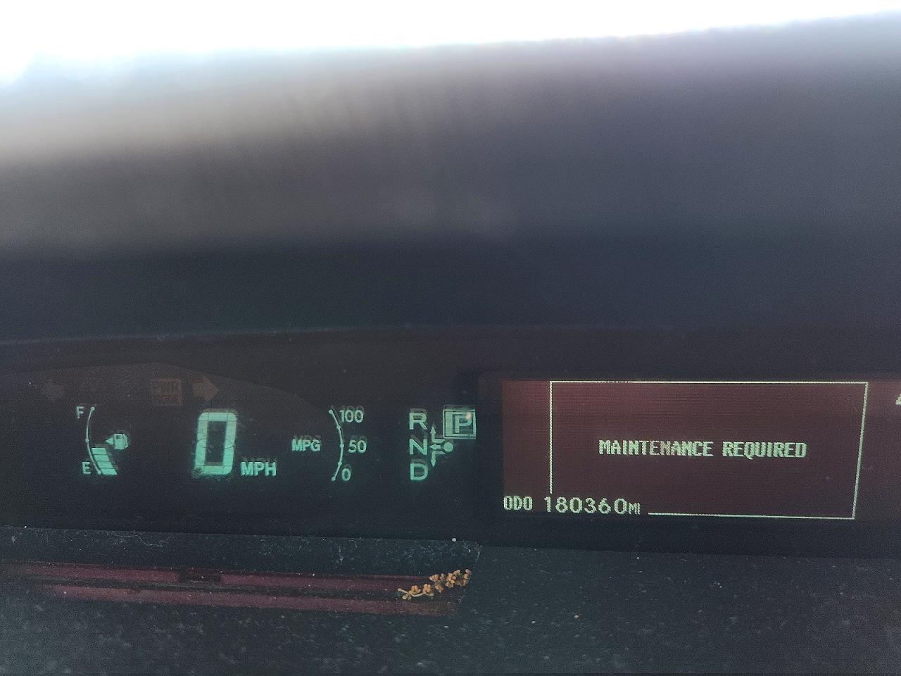 2012 TOYOTA PRIUS THRE