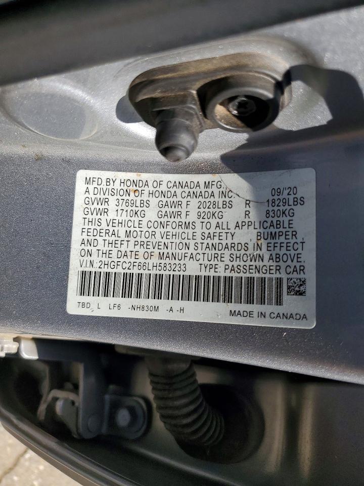 2020 HONDA CIVIC