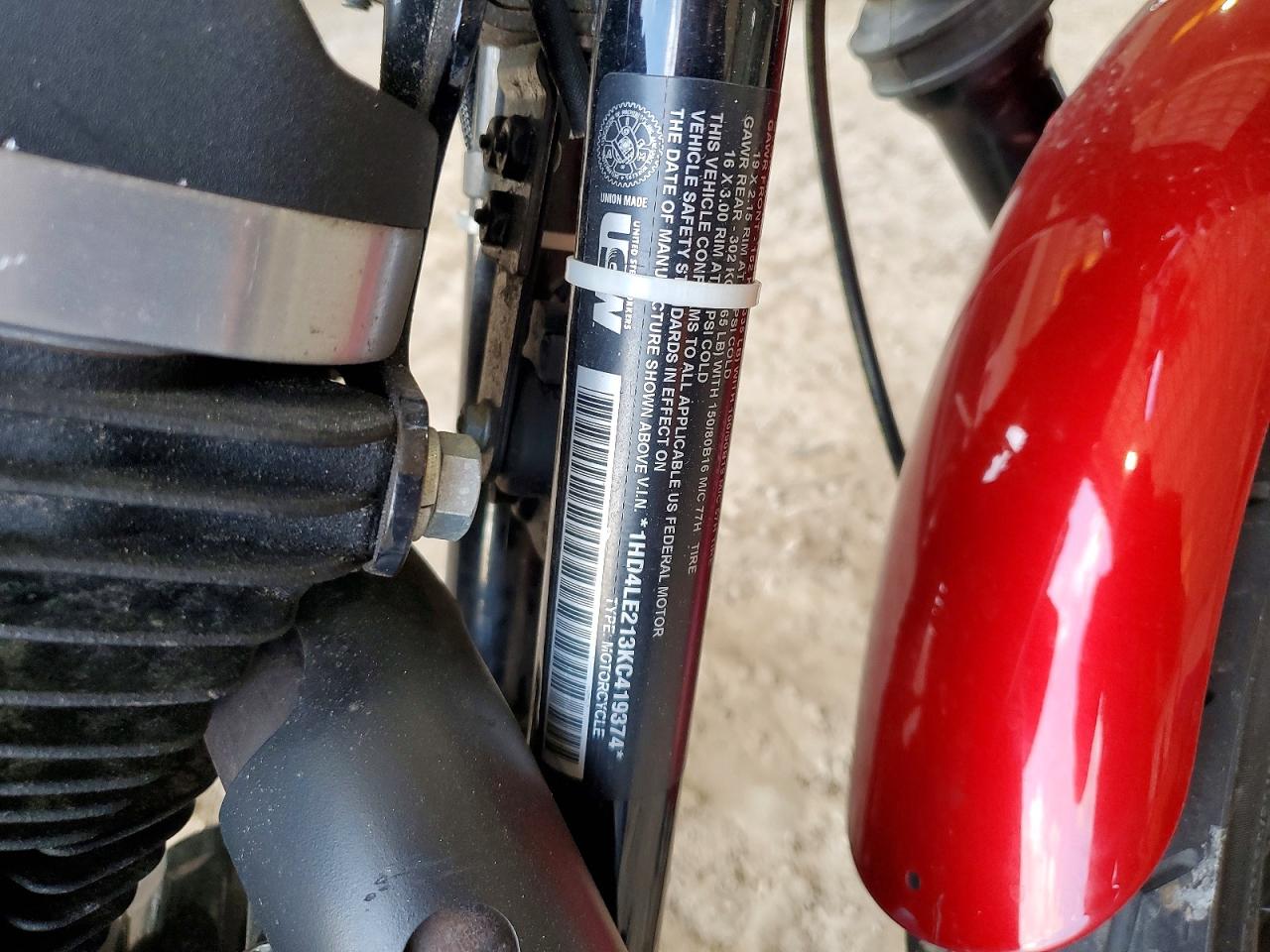 2019 HARLEY-DAVIDSON XL