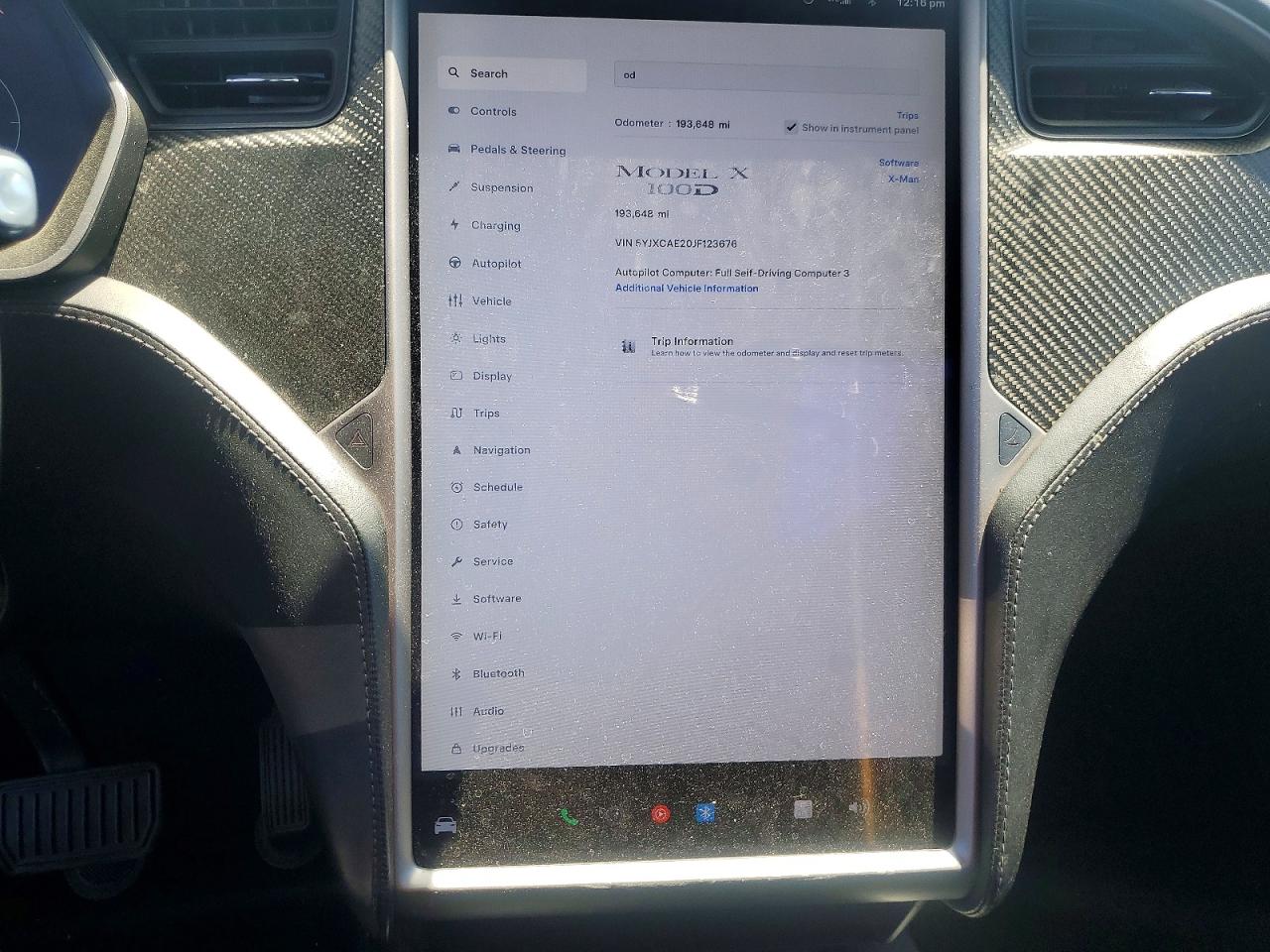 2018 TESLA MODEL X