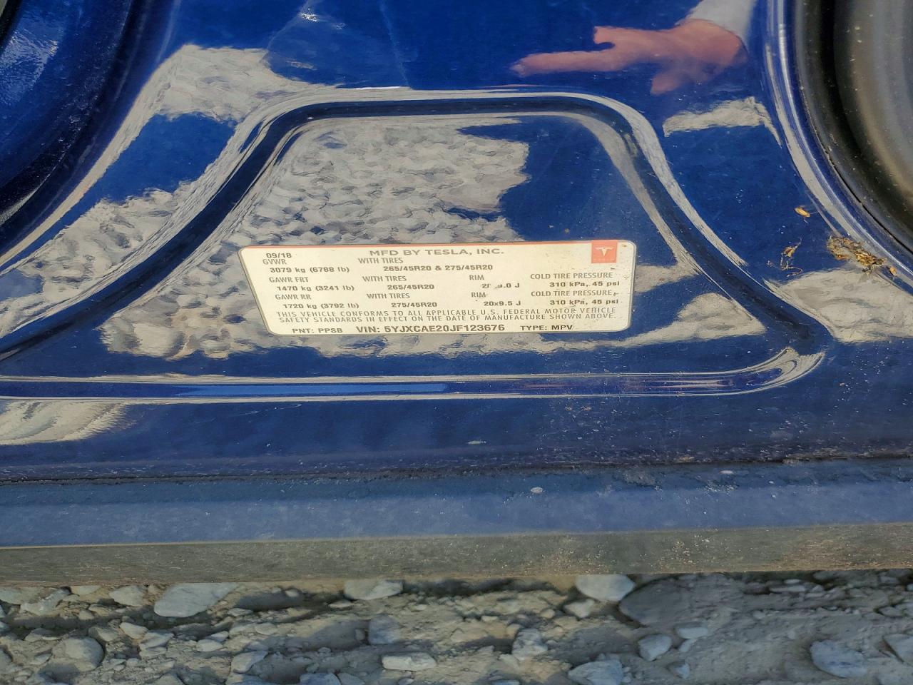 2018 TESLA MODEL X