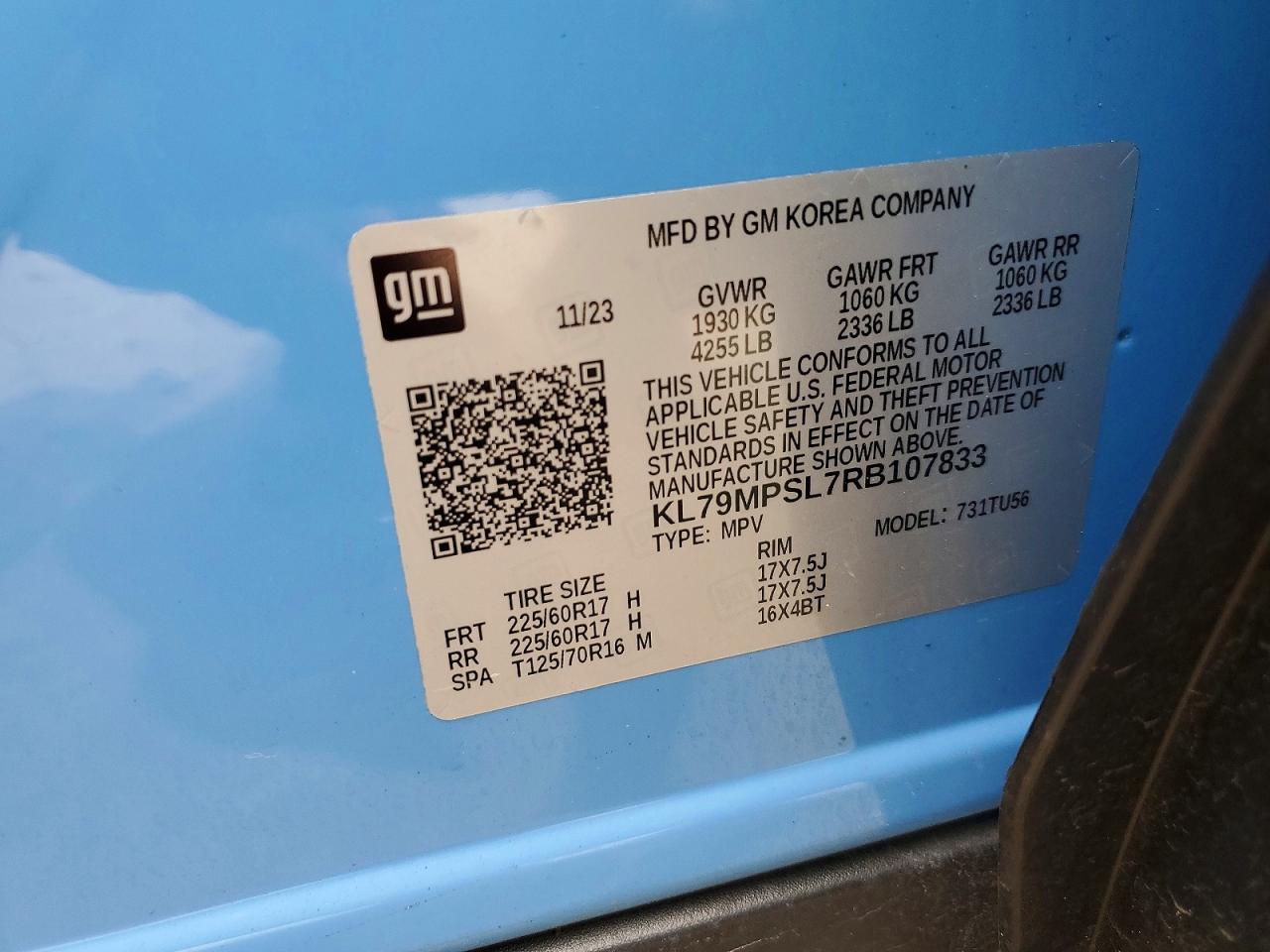2024 CHEVROLET TRAILBLAZE