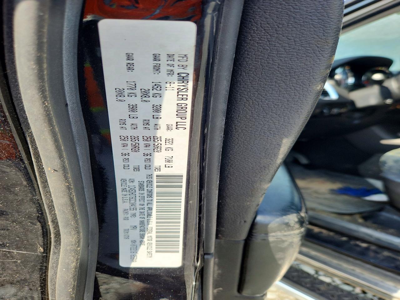 2012 DODGE DURANGO