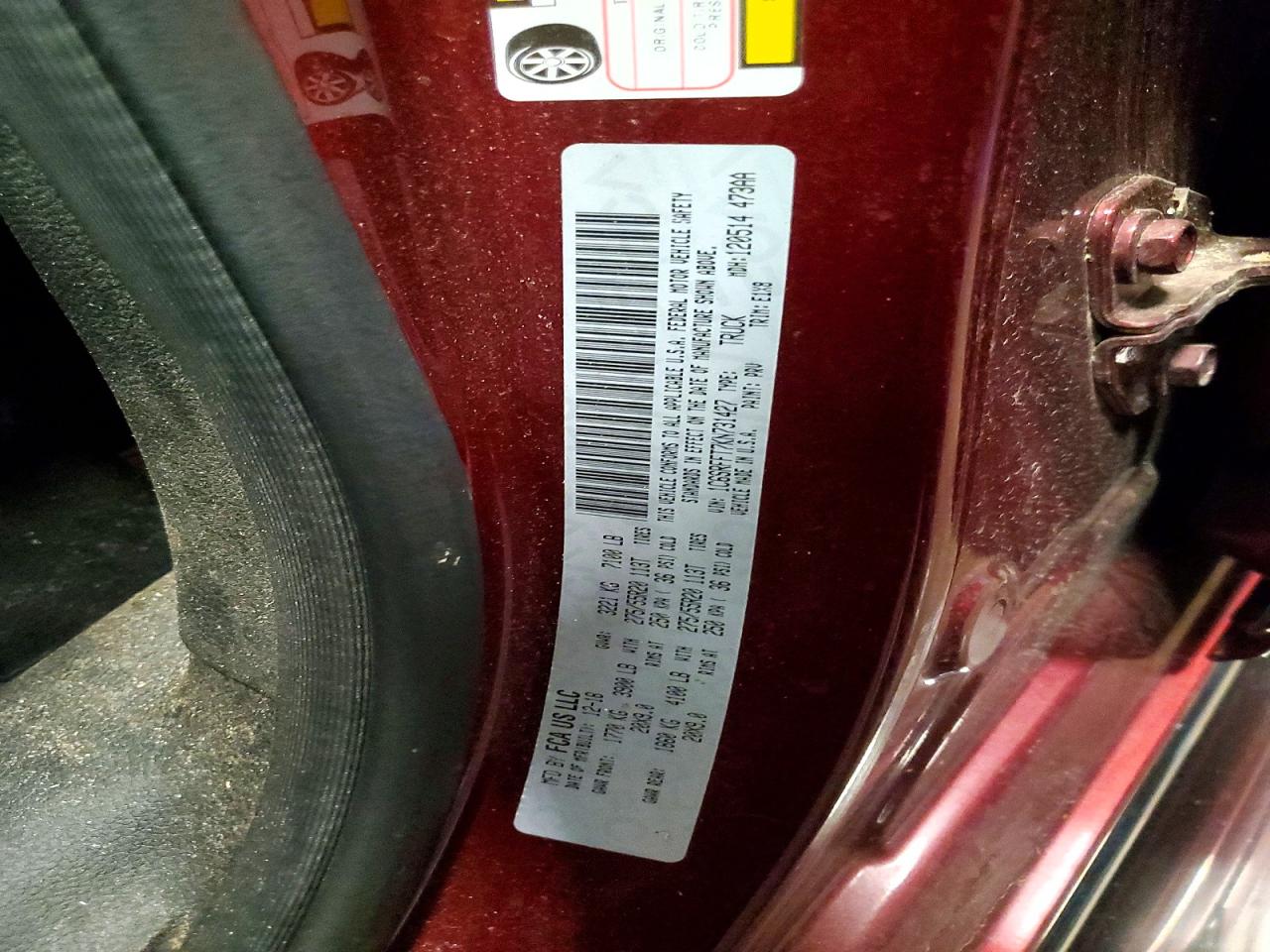 2019 RAM 1500