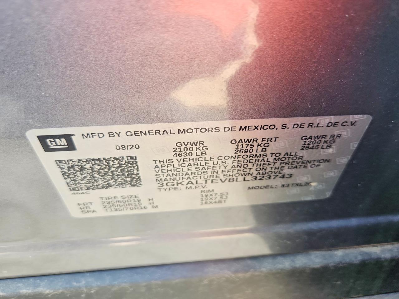 2020 GMC TERRAIN