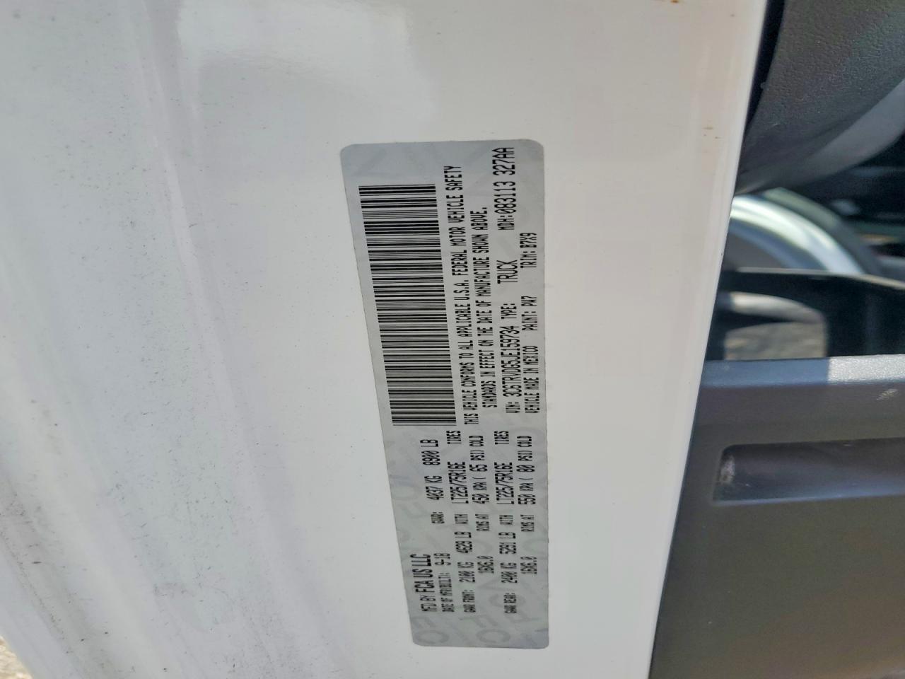 2018 RAM PROMASTER